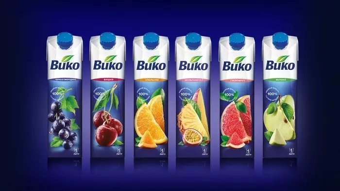 Натуральный сок Вико