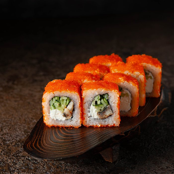 Калифорния с угрем