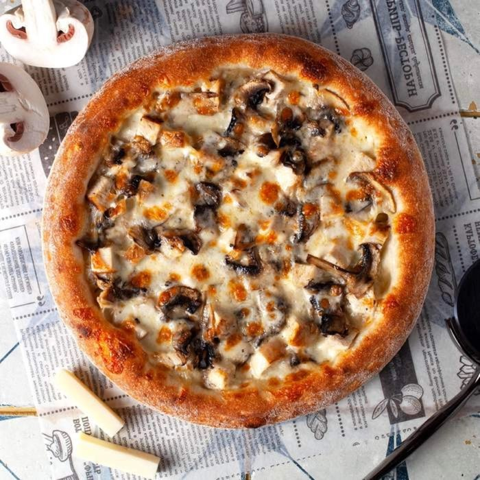 Курица грибы