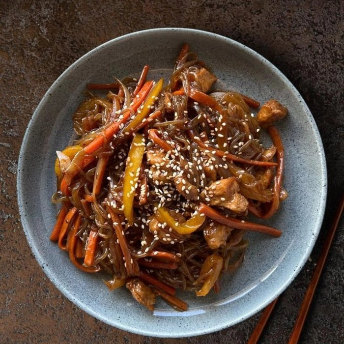 Фунцоза с курицей