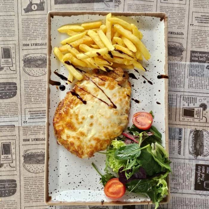 Курица под сыром